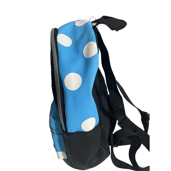 Disney Minnie Mouse Mini Backpack Purse Blue/black/white Adjustable Strap main image 12